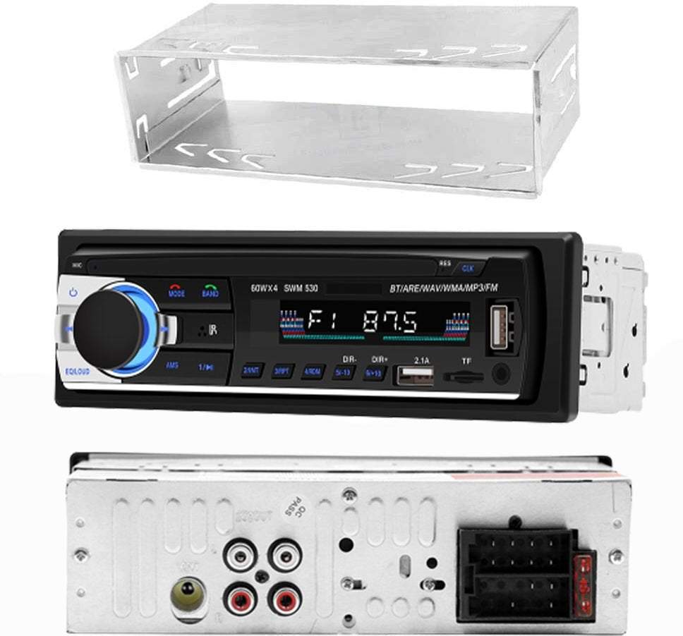 Auto magnetola radio ar tālvadības pulti