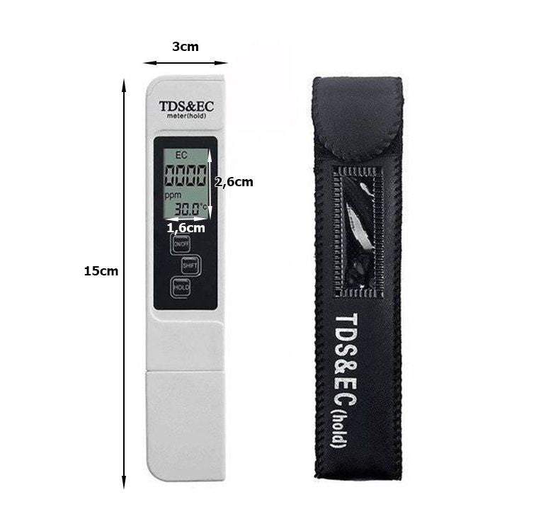 Ūdens cietības pārbaudītājs, kvalitātes testeris