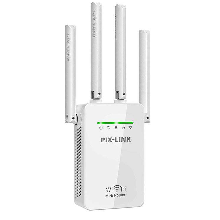 Wi-Fi signāla pastiprinātājs ar 4 antenām