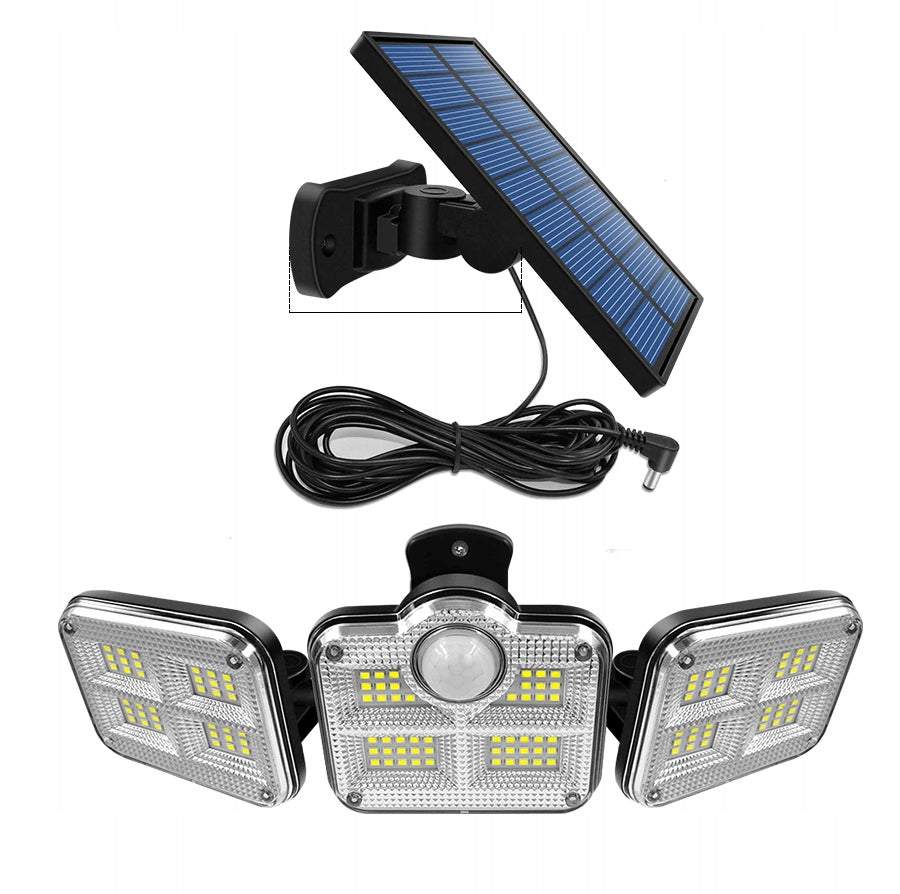 LED ārā lampa ar kustības un krēslas sensoru