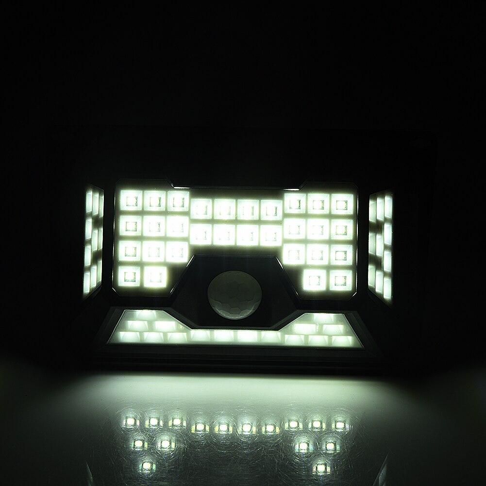 Ārā lampa ar saules paneļiem un kustības sensoru ūdensizturīga