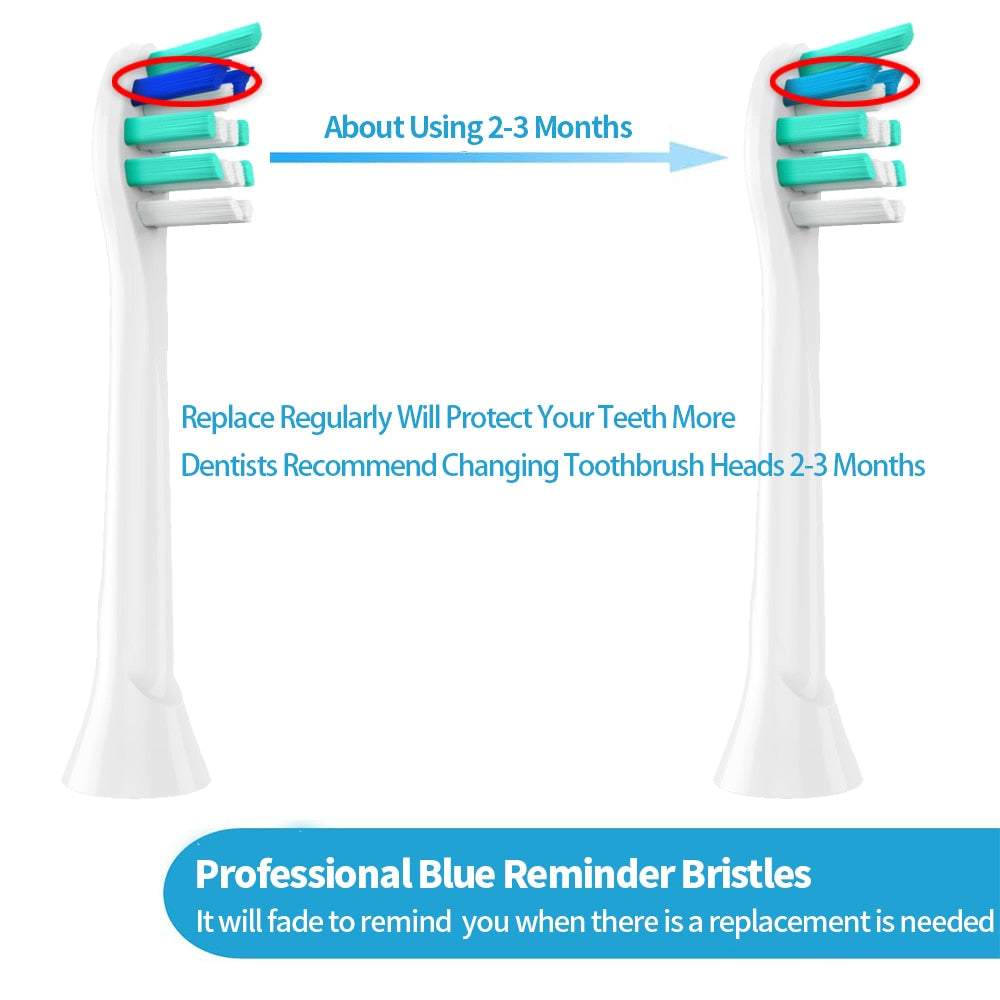 Nomaināmie uzgaļi priekš Philips elektriskajām zobu birstēm