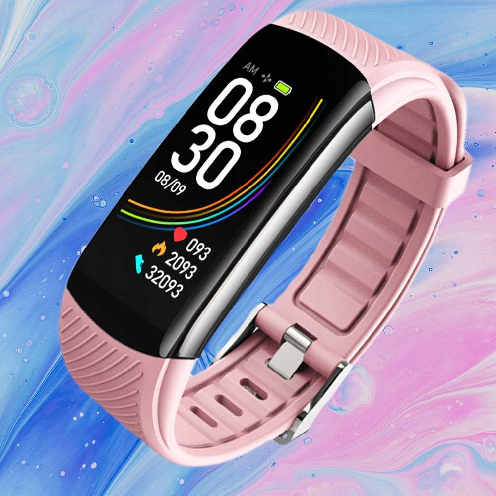 Ūdensizturīga viedaproce,pedometrs, miega analīze, pulsa mērītājs