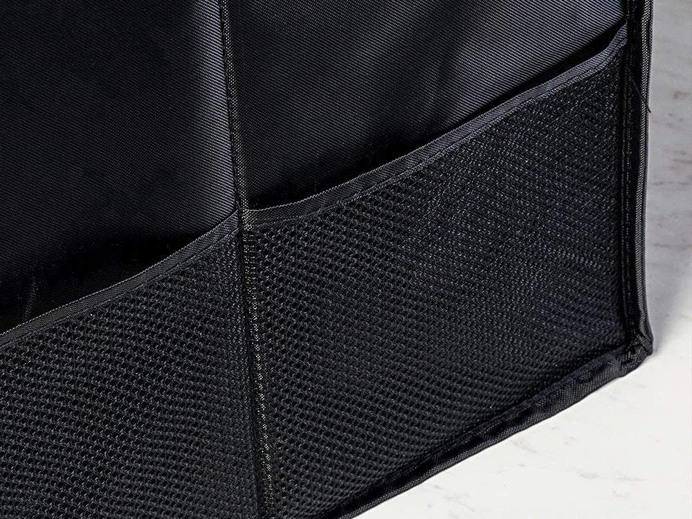 Automašīnas bagāžnieka organizators ar 2 nodalījumiem