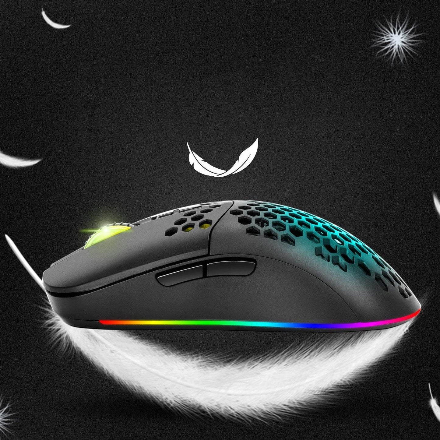 Bezvadu spēļu pele RGB (Bluetooth 2.4 GHz)