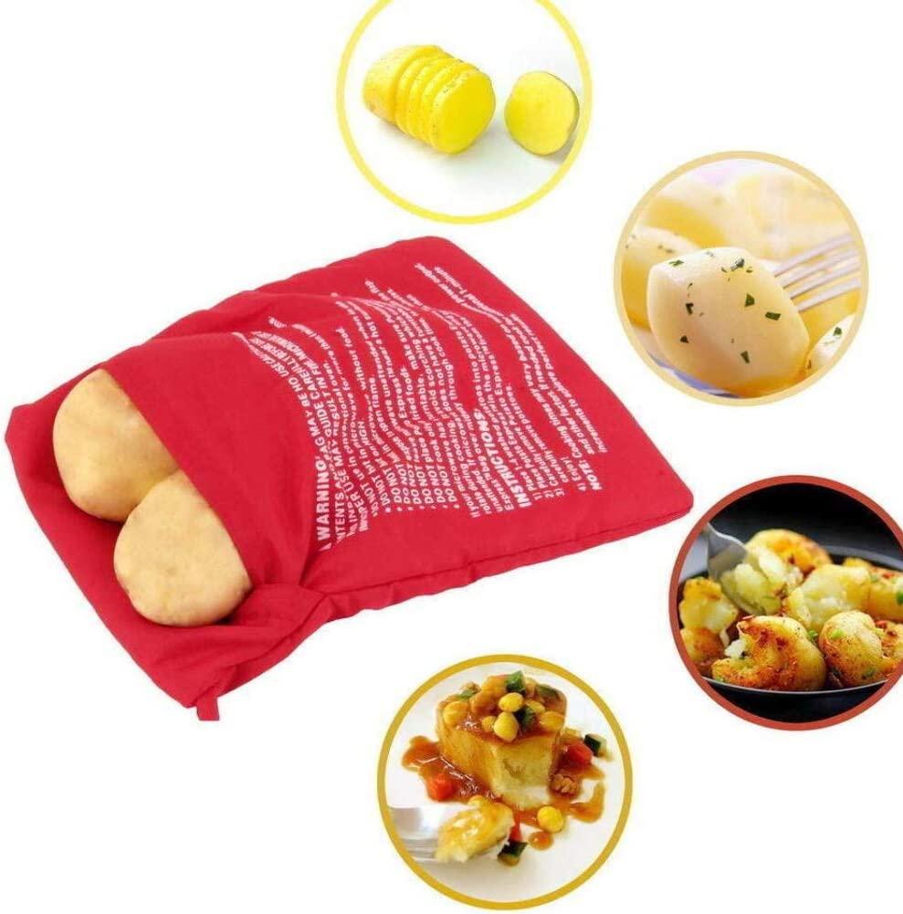 Kartupeļu cepšanas maiss mikroviļņu krāsnij