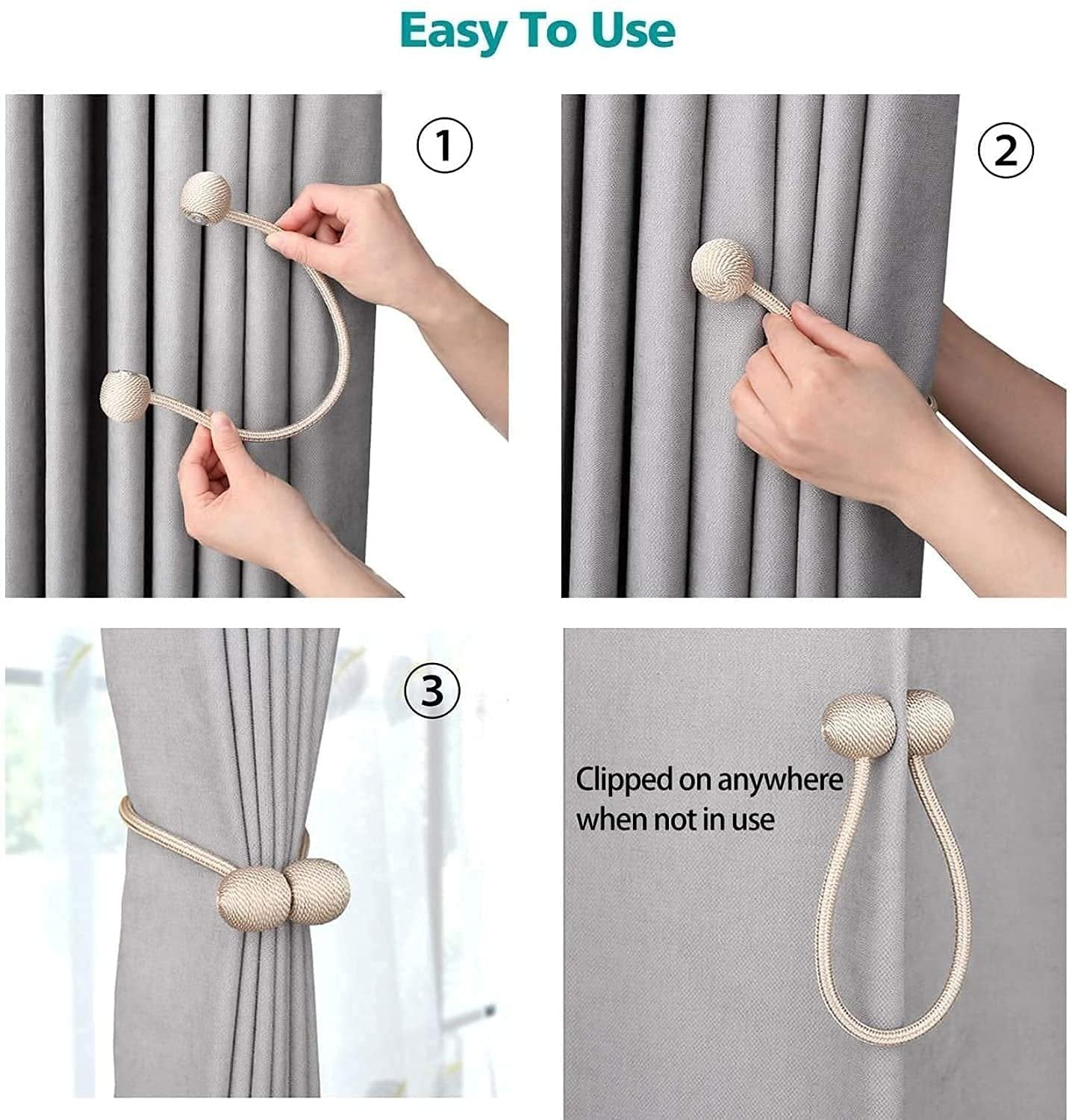 Aizkaru sprādzes – magnētiskas 2 gabali