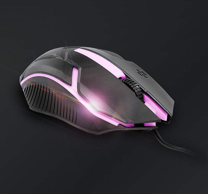 Spēļu pele ar vadu RGB LED 1200 DPI