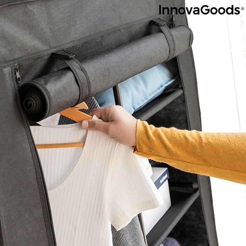 Auduma skapis, apģērba un apavu organizators