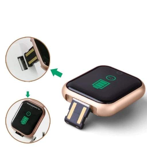 Viedpulkstenis Smart-Watch ūdensizturīgs ar pedometra, miega un pulsa mērītāja funkciju