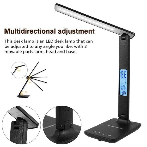 Galda lampa - telefona turētājs