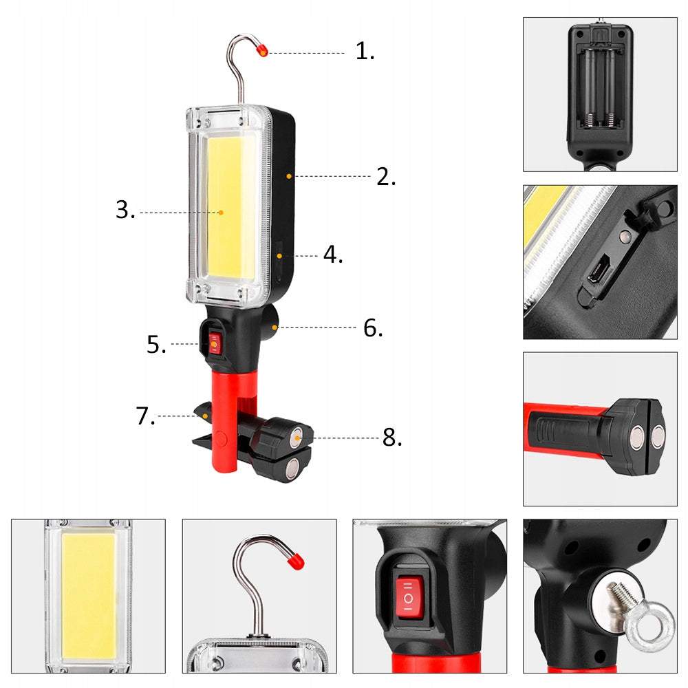 Darbnīcas gaisma, lukturis