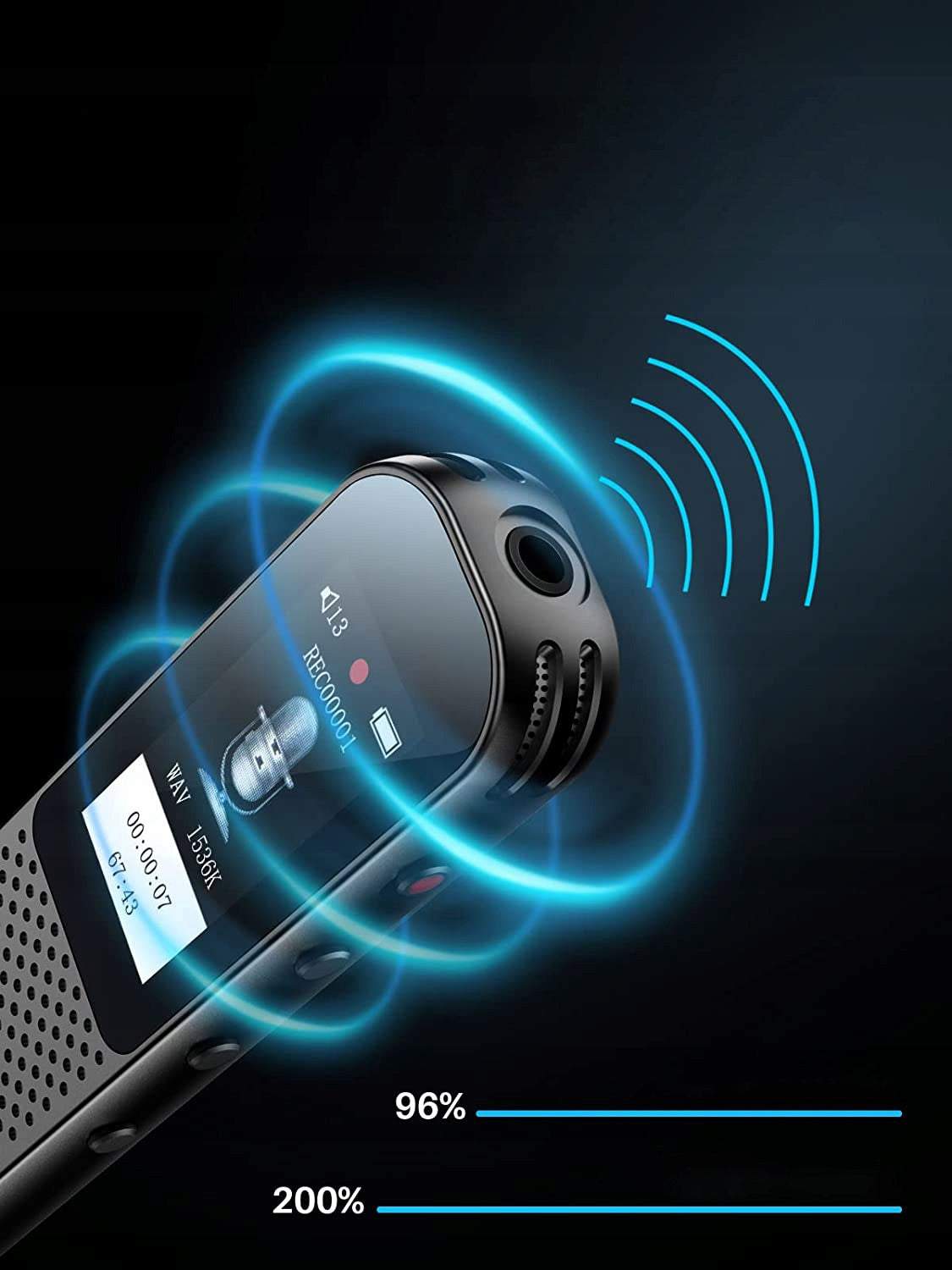 Digitālais diktofons, balss ierakstītājs