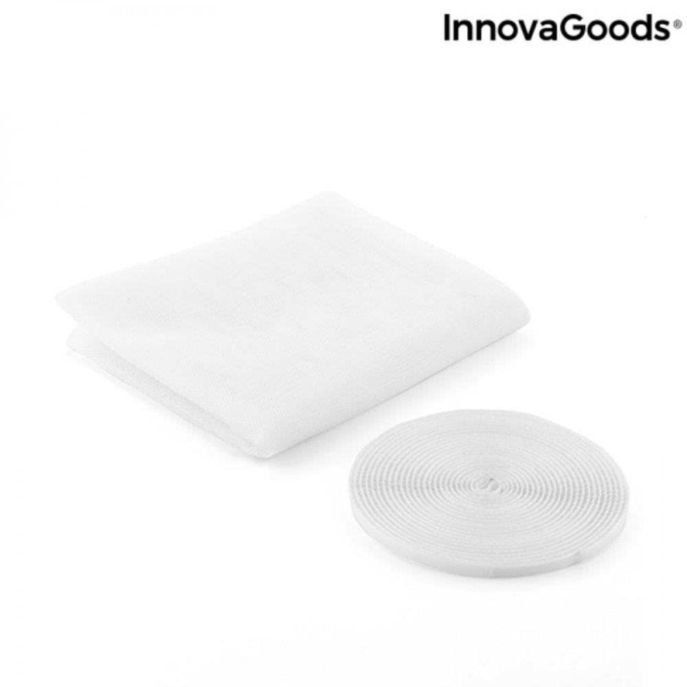 Aizsargājošs tīkls logam ar lipekli, pret kukaiņiem, moskītiem, insektiem, balts 120 x 100 cm