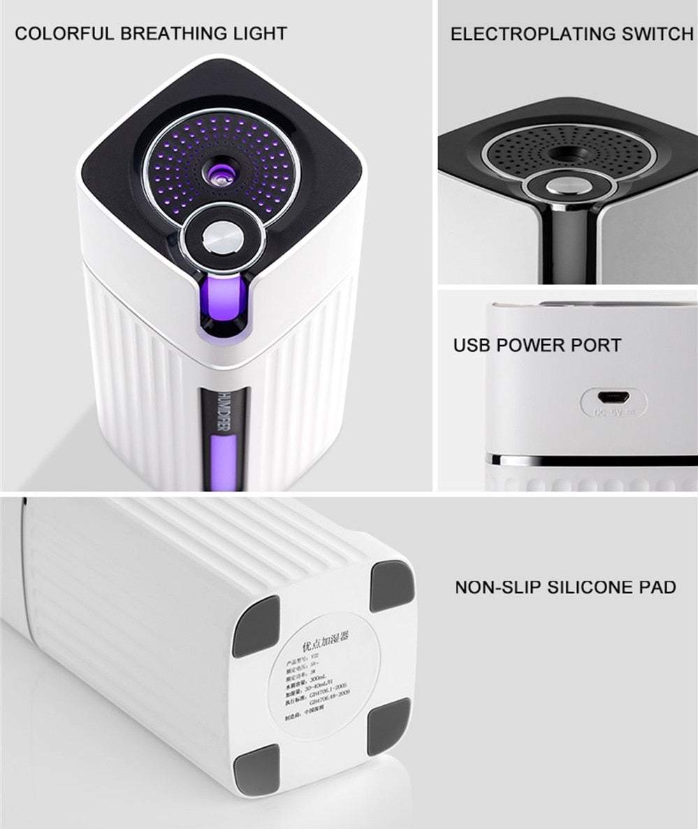 Gaisa mitrinātājs - difuzeris