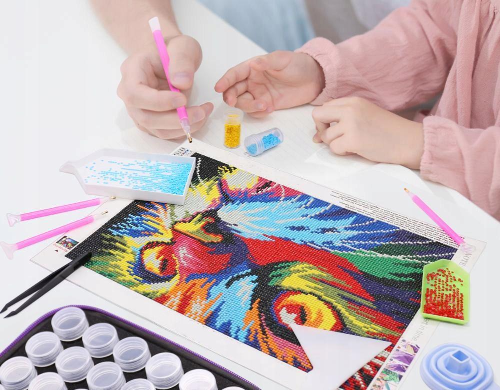 Izšūšanas komplekts ar dimantiem