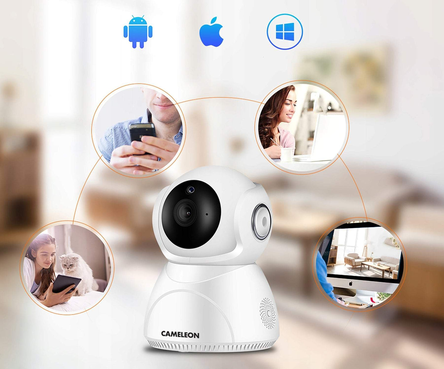 Novērošanas kamera iekštelpām