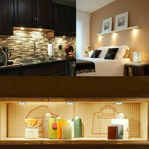 Bezvadu LED lampas 6gab.