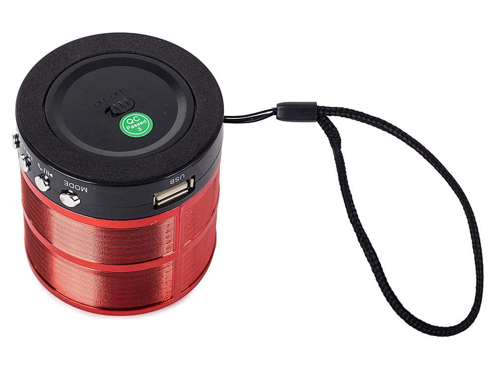 Bezvadu bluetooth skaļrunis ar  FM radio un MicroSD