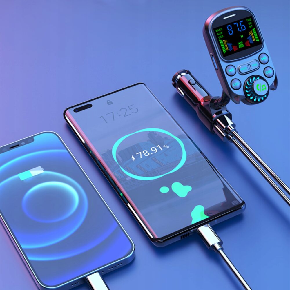 Automašīnas raidītājs AUX, BT