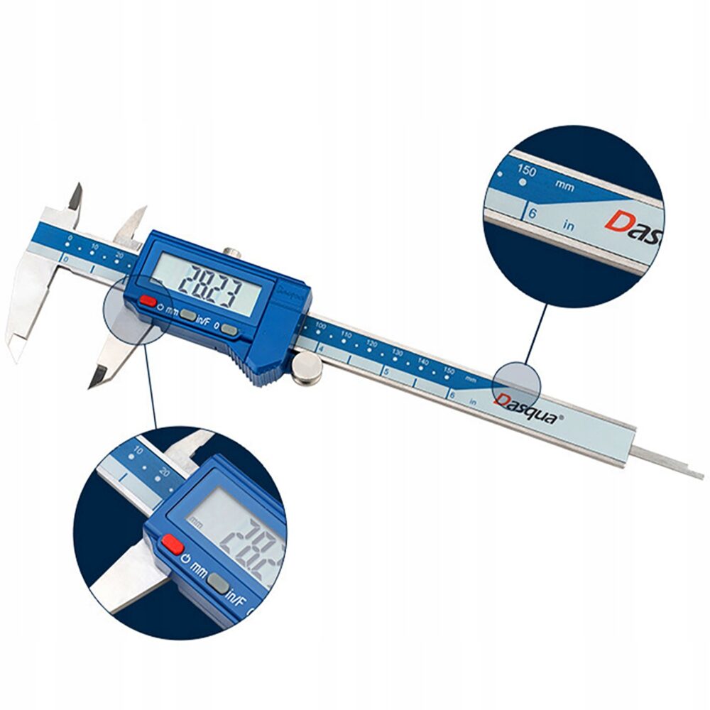 Bidmers elektroniskais Dasqua Electronic Caliper Pro 150mm IP54