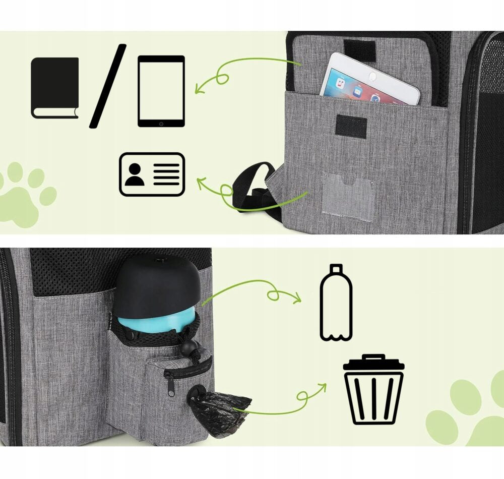 Mugursoma dzīvnieku pārvadāšanai