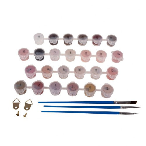 Glezno pēc skaitļiem - kaķēns