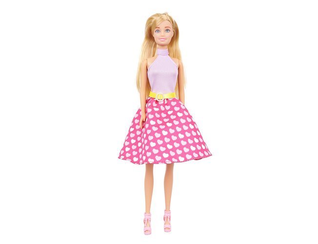 Lelļu māja ar drēbēm un lelli