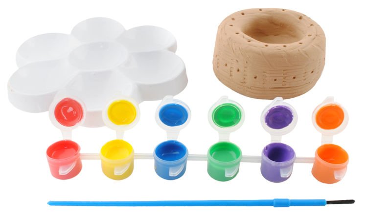 Keramikas ritenis ar piederumiem