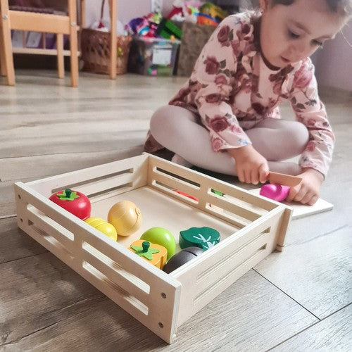 Koka dārzeņi griešanai