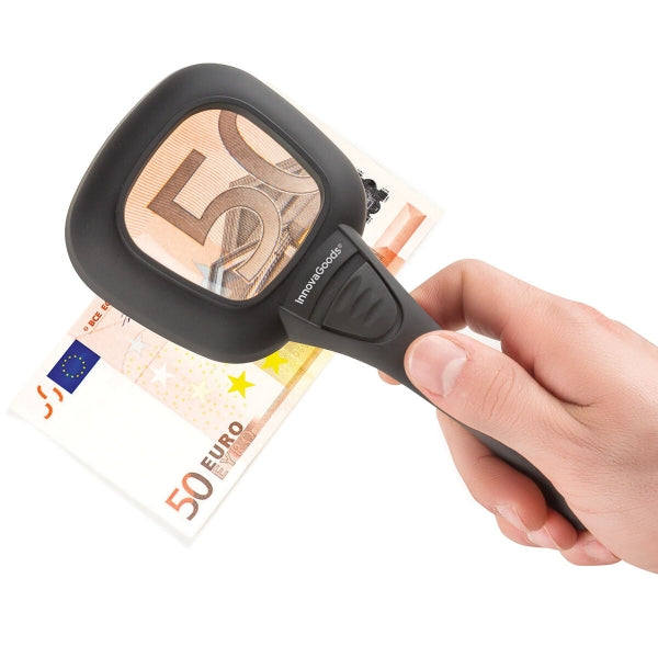 LED lupa ar ultravioleto gaismu