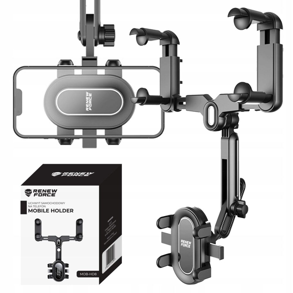 Automašīnas telefona turētājs spogulim