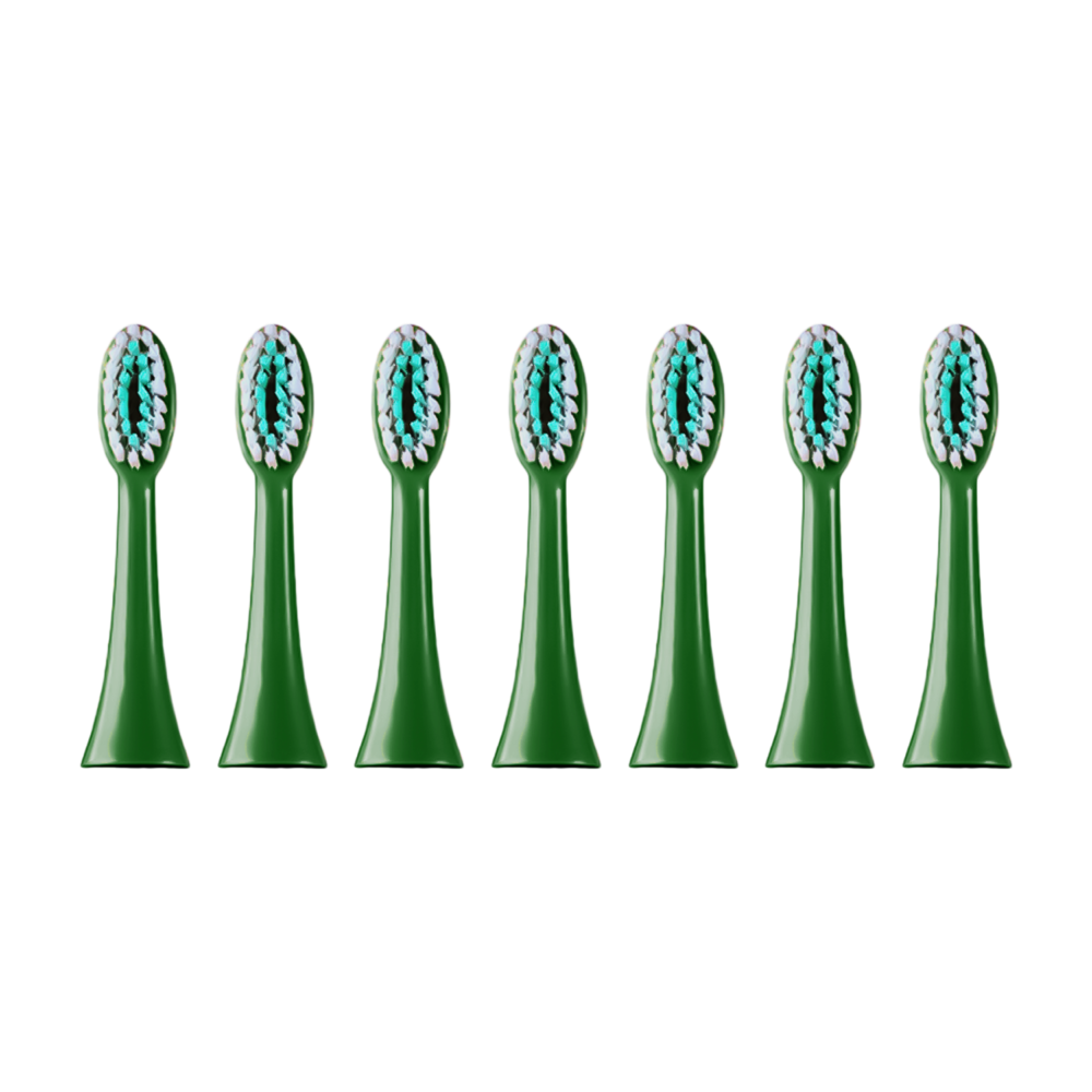 Elektriskā zobu birste bērniem, zaļa