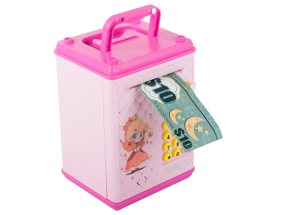 Krājkasītes bankomāta kods banknotes monētas naudas PIN kods