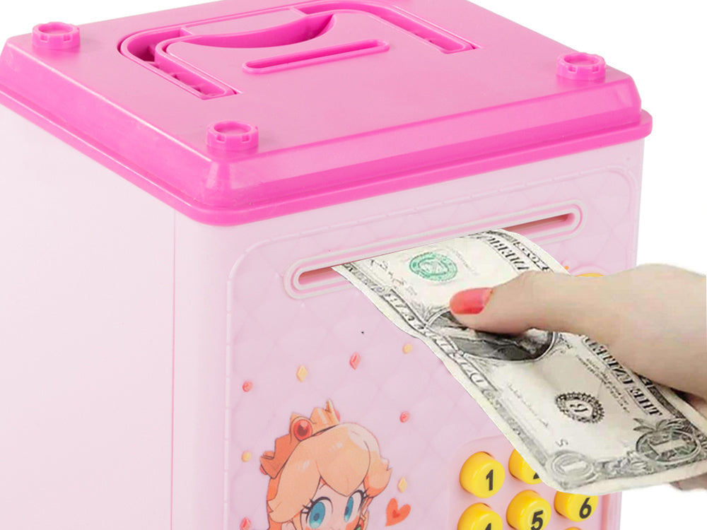 Krājkasītes bankomāta kods banknotes monētas naudas PIN kods