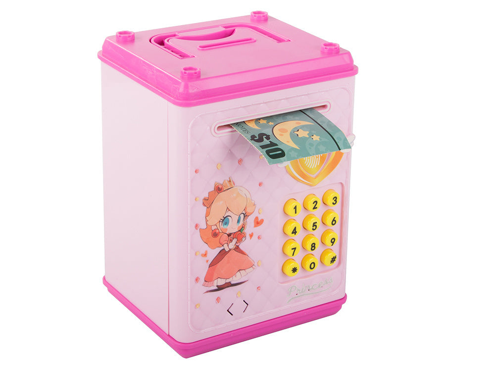 Krājkasītes bankomāta kods banknotes monētas naudas PIN kods