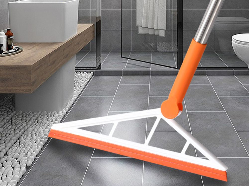 Silikona slota ūdenim un citiem netīrumiem ar garu stienīti "Magic"