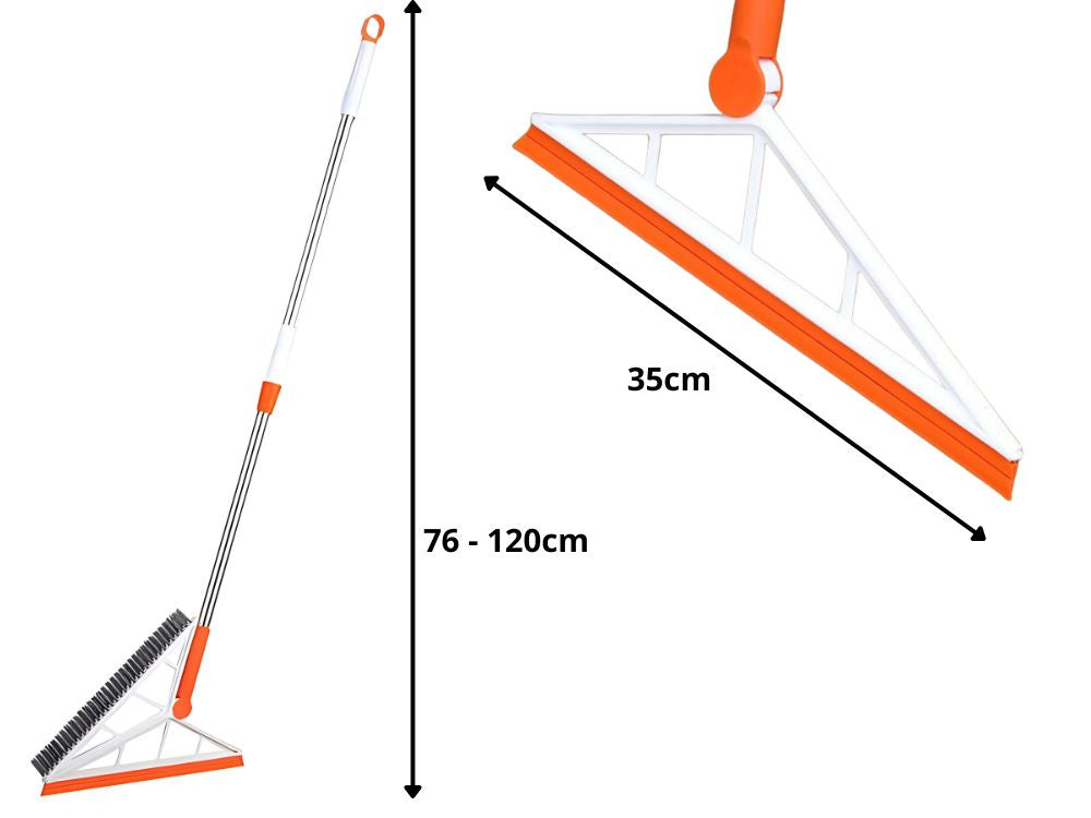 Silikona slota ūdenim un citiem netīrumiem ar garu stienīti "Magic"