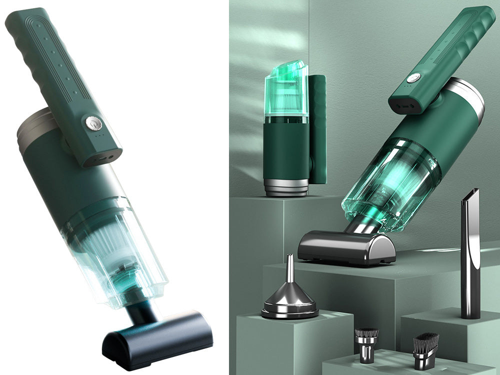 Bezvadu rokas automašīnas putekļsūcējs 120 W bezvadu automašīnas putekļsūcējs mājām