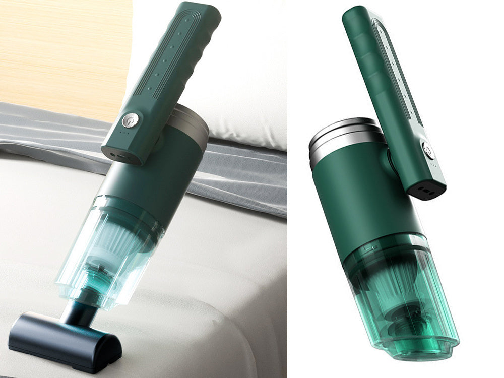 Bezvadu rokas automašīnas putekļsūcējs 120 W bezvadu automašīnas putekļsūcējs mājām