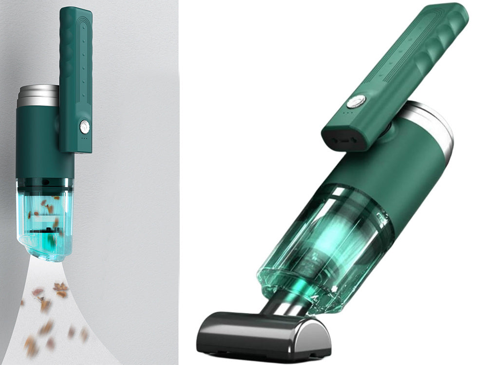 Bezvadu rokas automašīnas putekļsūcējs 120 W bezvadu automašīnas putekļsūcējs mājām