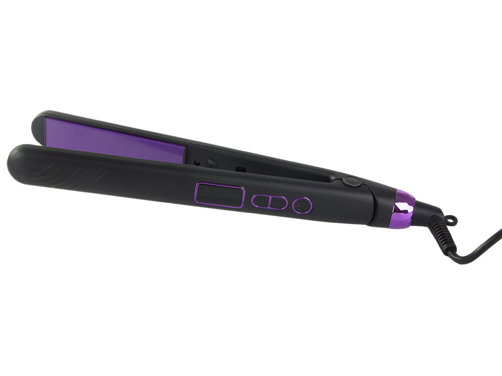 Matu taisnotājs ar temperatūras kontroli un keramiku matu taisnošanai