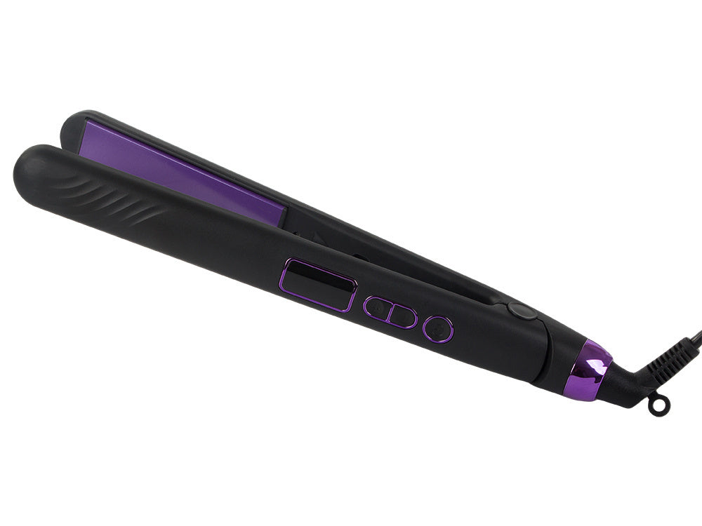 Matu taisnotājs ar temperatūras kontroli un keramiku matu taisnošanai