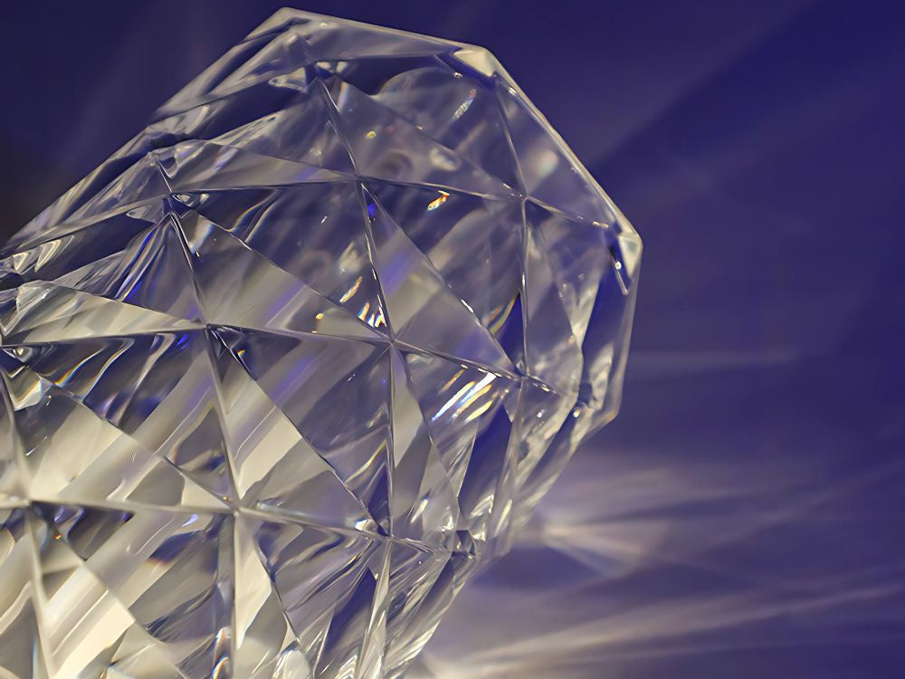 Mitrinātāja gaisa difuzors aromterapijas migla usb rgb kristāls