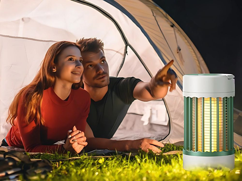 Mosquito kukaiņu slazda lampa UV bezvadu piekariņš 2 režīmi