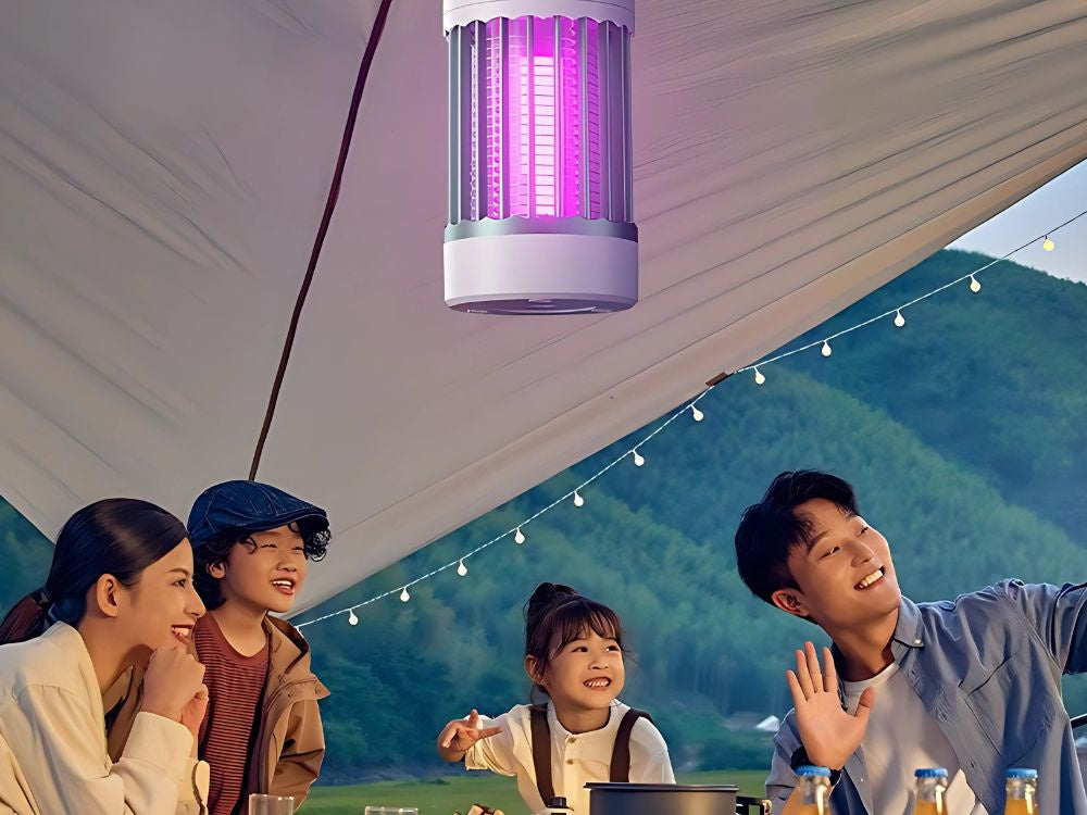 Mosquito kukaiņu slazda lampa UV bezvadu piekariņš 2 režīmi