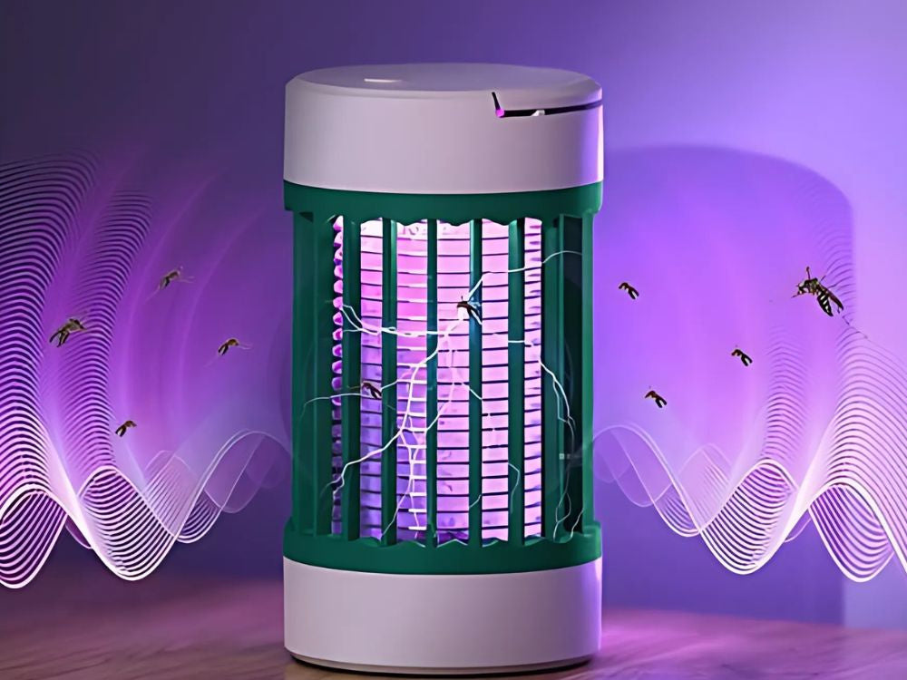 Mosquito kukaiņu slazda lampa UV bezvadu piekariņš 2 režīmi