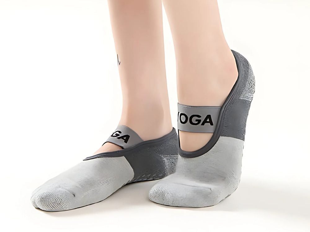 Neslīdošas, elpojošas jogas un meditācijas kokvilnas zeķes, 36–40