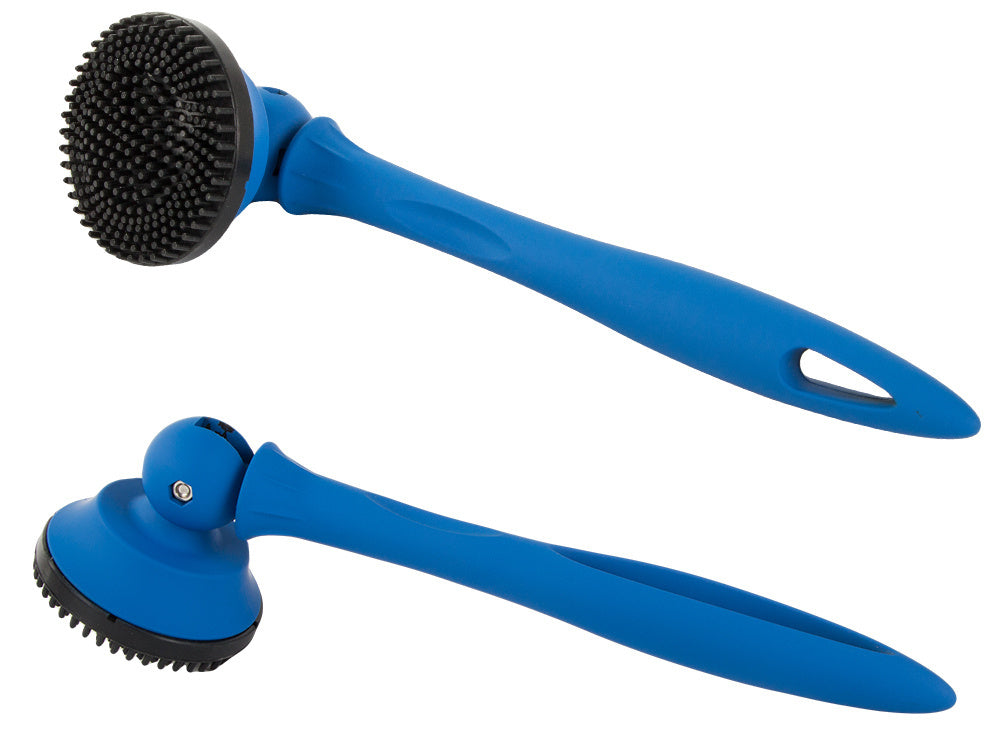 Abrazīvā birste katliem, pannām un pannām, spēcīga virtuves abrazīvā birste