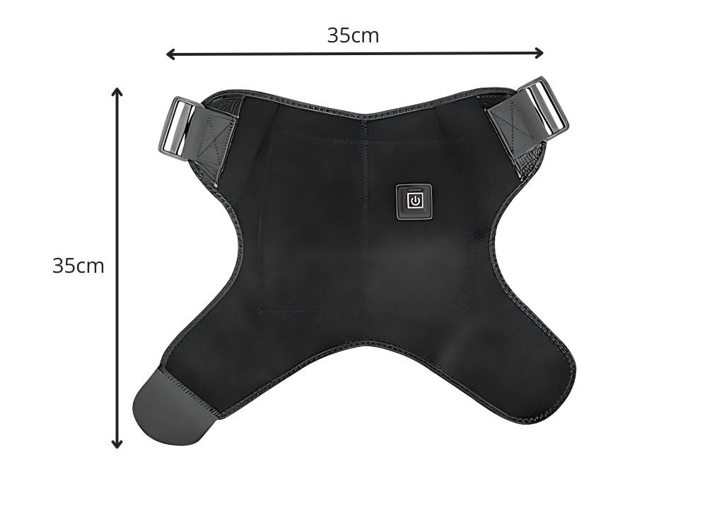 Plecu ortoze ar apsildi, 3 apsildes režīmi, USB